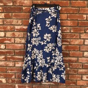 Floral Gap midi/maxi skirt
